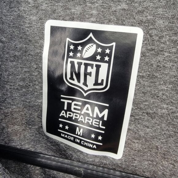 NFL Team Apparel Chicago Bears Half Zip Pull Over Medium - Picture 4 of 6